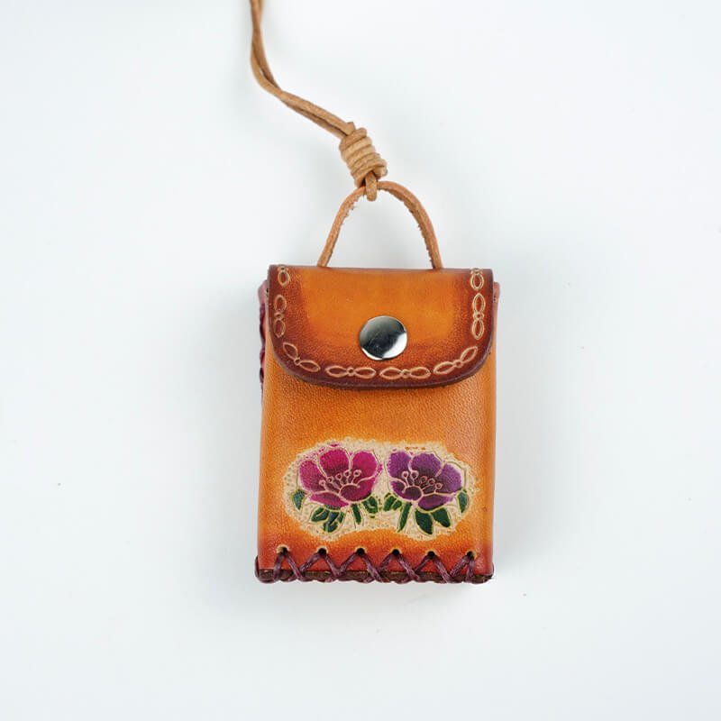 Mini Leather Bag Decorative Charm – Babylon Leather - Babylon LeatherBabylon LeatherLL77-Brown