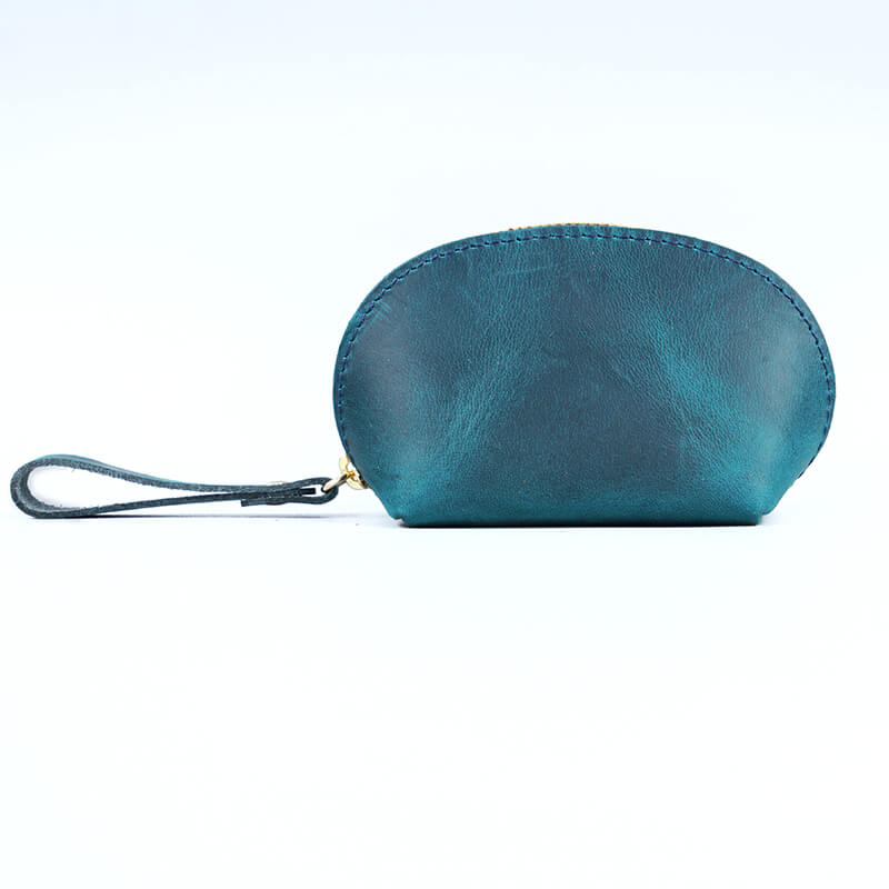 Mini Snap Coin Purse – Babylon Leather - Babylon LeatherBabylon LeatherAN68-Blue
