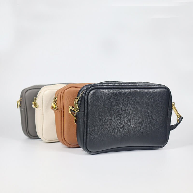 Mini Square Phone Crossbody Bag Leather DIY Kit – Babylon Leather - Babylon LeatherBabylon LeatherCY09-Black