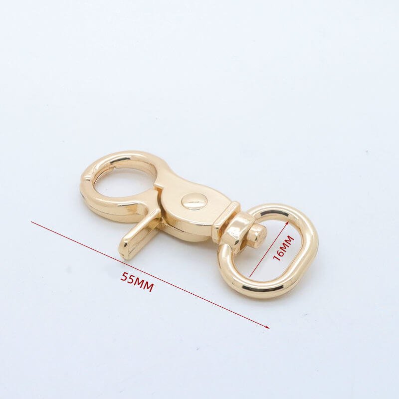 Multi-Style Swivel Snap Hook - Babylon Leather - Babylon LeatherBabylon LeatherJY03-Gold-16mm