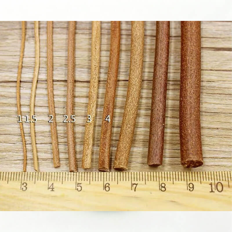 Natural Cowhide Leather Lace Strip 1-5mm Width 90cm – Babylon Leather - Babylon LeatherBabylon LeatherPJ06-1mm