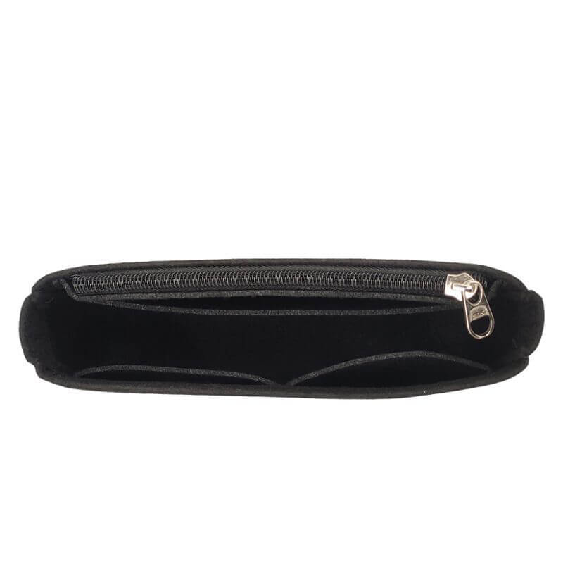 Non-Woven Bag Insert Organizer for LV Marella-Style Bags - Babylon LeatherBabylon LeatherQZ14-Black-Zipper