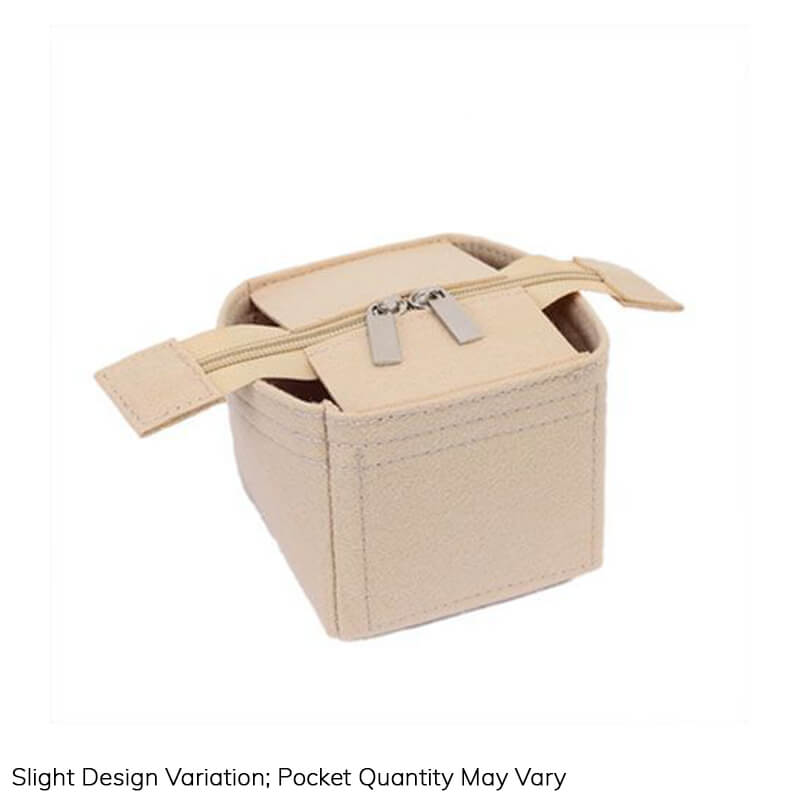 Non-Woven Bag Insert Organizer for LV Noe-Style Mini Bucket Bags - Babylon LeatherBabylon LeatherQZ12-Khaki