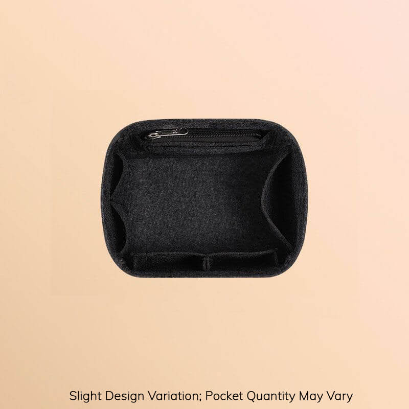 Non-Woven Bag Insert Organizer for Picotin-Style Bucket Bags - Babylon LeatherBabylon LeatherQZ01-Black-Small-Without Lid