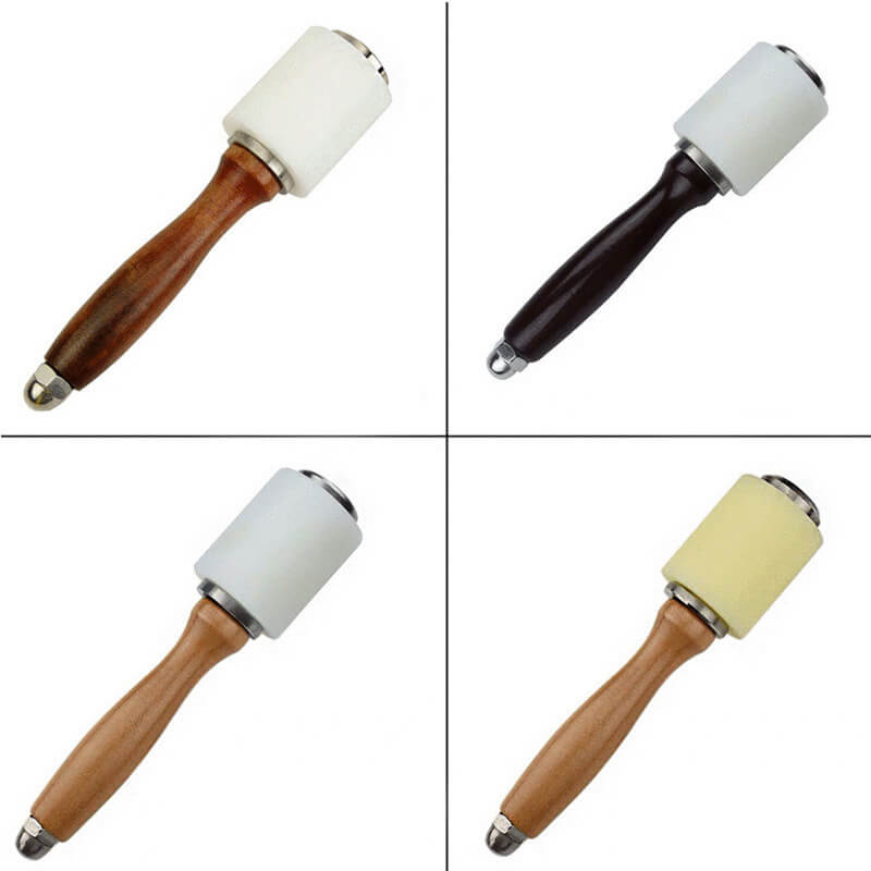 Nylon Leather Carving Mallet with Solid Wood Handle – Babylon Leather - Babylon LeatherBabylon LeatherXH63-White Tip Rosewood Handle