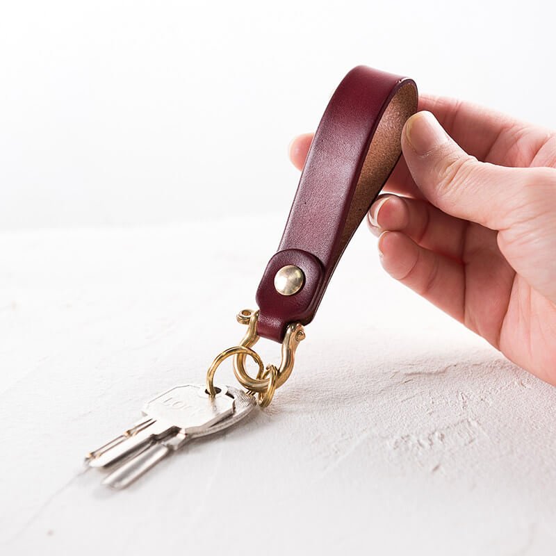 Personalized Vegetable - Tanned Leather Keychain – Babylon Leather - Babylon LeatherBabylon LeatherLZ73-Original