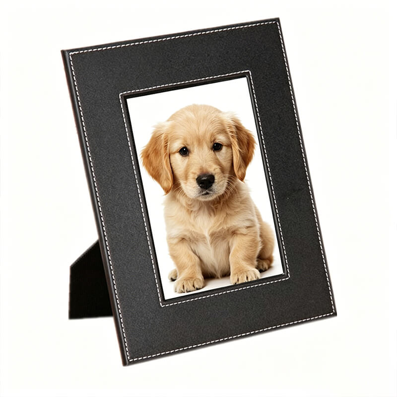Photo Frame, 5 × 7 Inches – Babylon Leather - Babylon LeatherBabylon LeatherRH03-Black