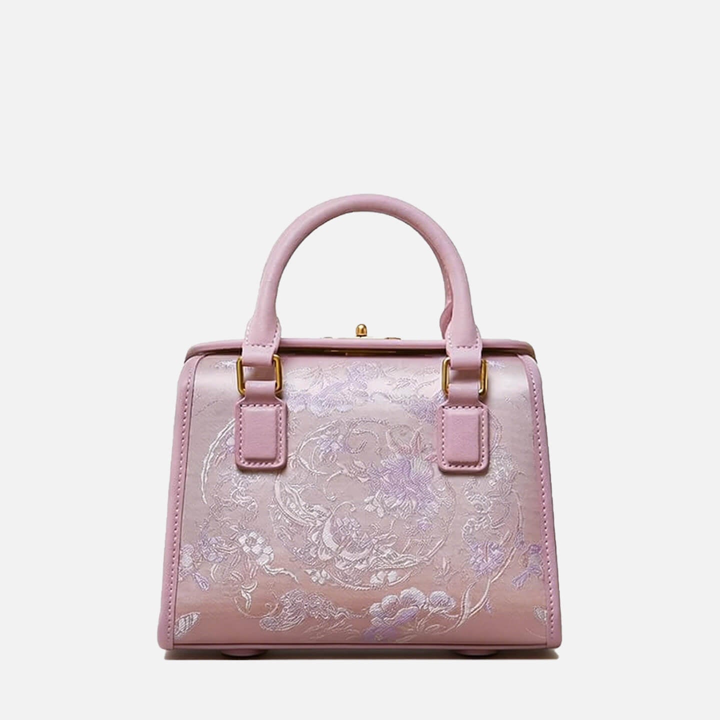 Poised Form Leather and Silk Handbag – Babylon Leather - Babylon LeatherBabylon LeatherTX170-Pink