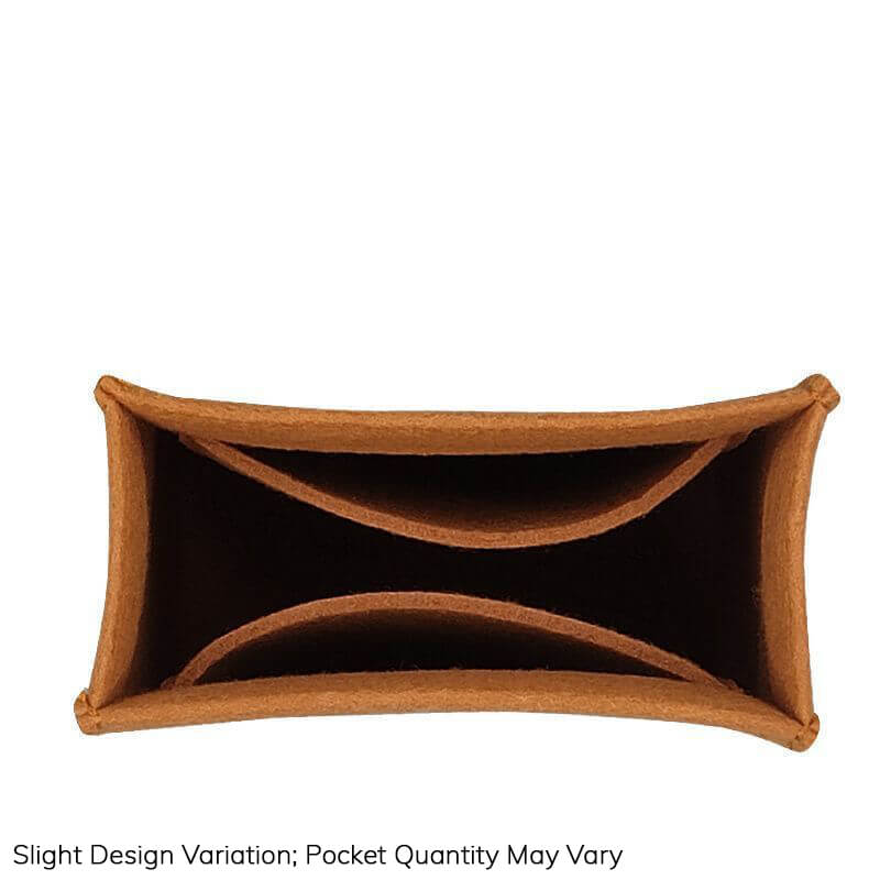 Polyester Bag Insert Organizer for Fendi Tote Bags - Babylon LeatherBabylon LeatherQZ20-Caramel-Open Top