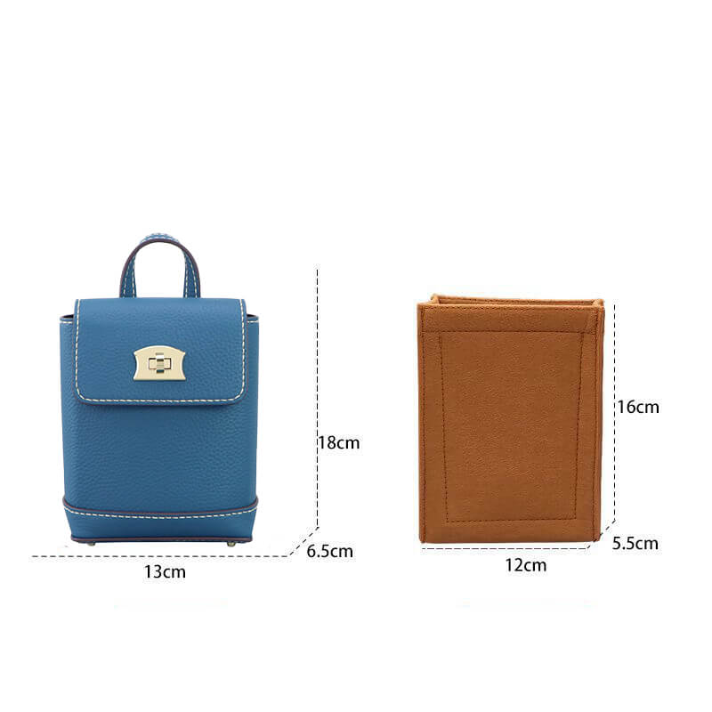 Polyester Bag Insert Organizer for Fendi Tote Bags - Babylon LeatherBabylon LeatherQZ20-Khaki-Open Top