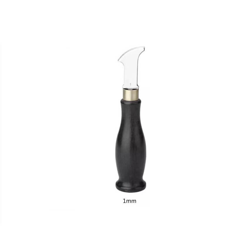Premium Leather Edge Creaser Rosewood Handle Brass Ferrule – Babylon Leather - Babylon LeatherBabylon LeatherXH37-1.0mm