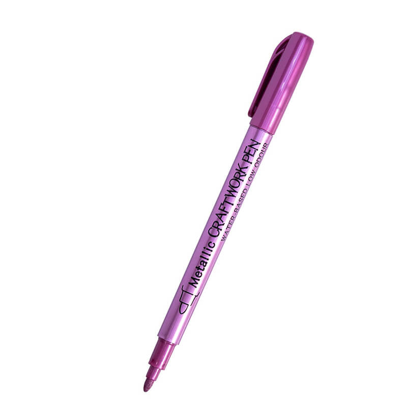 Quick-Drying Acrylic Paint Marker Pens – Babylon Leather - Babylon LeatherBabylon LeatherPP38-Purple-Hard Tip