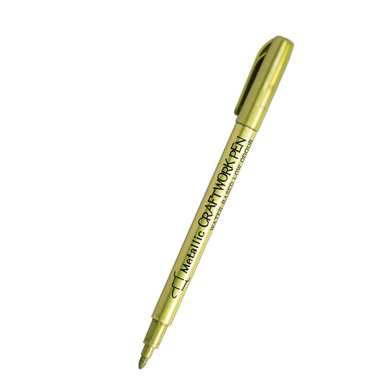 Quick-Drying Acrylic Paint Marker Pens – Babylon Leather - Babylon LeatherBabylon LeatherPP38-Yellow Green-Hard Tip