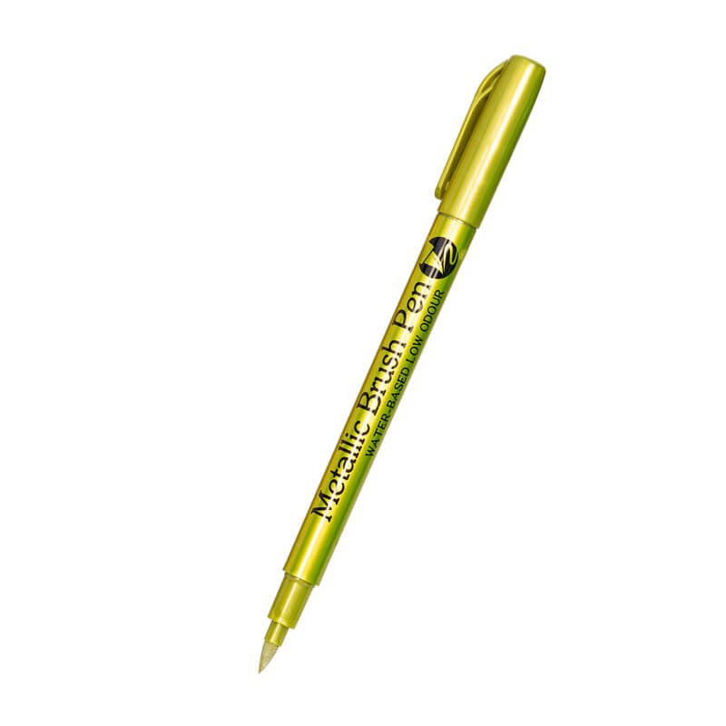 Quick-Drying Acrylic Paint Marker Pens – Babylon Leather - Babylon LeatherBabylon LeatherPP38-Yellow Green-Soft Tip