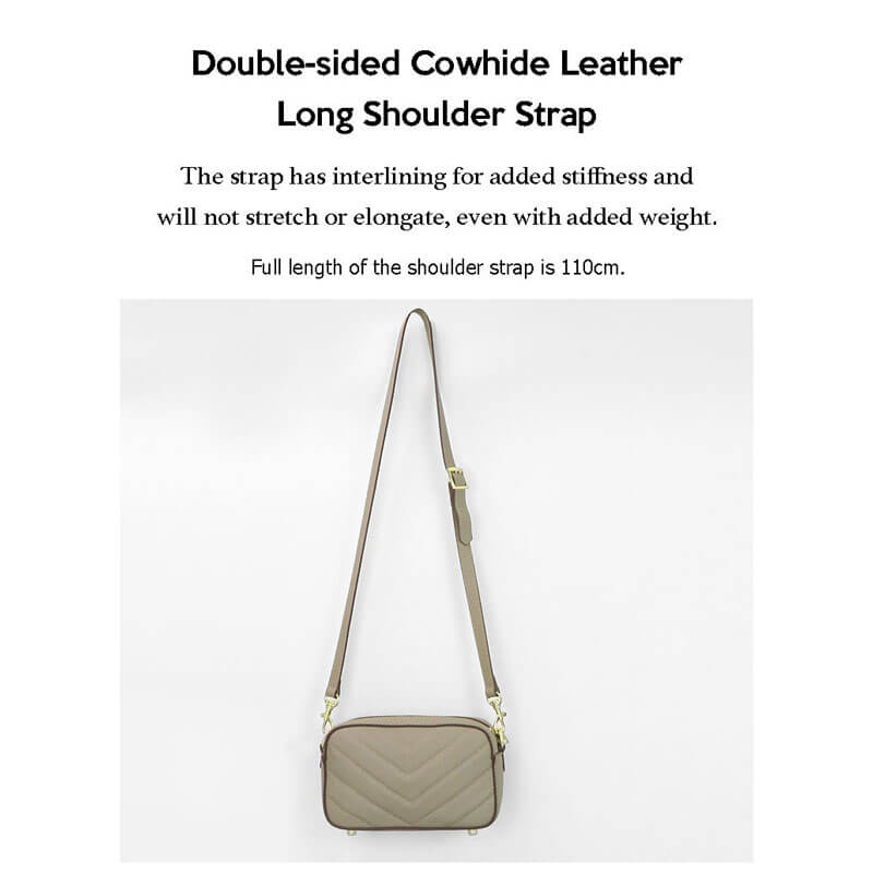 Quilted Shoulder Bag DIY Leather Kit – Babylon Leather - Babylon LeatherBabylon LeatherSY96 - Khaki - White