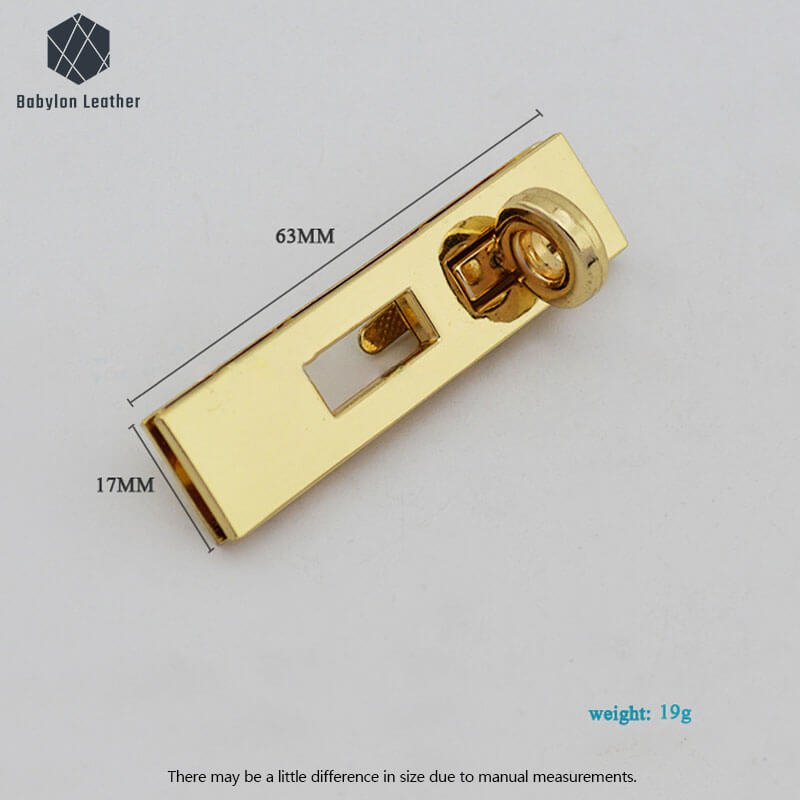 Rectangle Creative Bag Lock Twist Lock（1 PACK） - Babylon LeatherBabylon LeatherTL-139