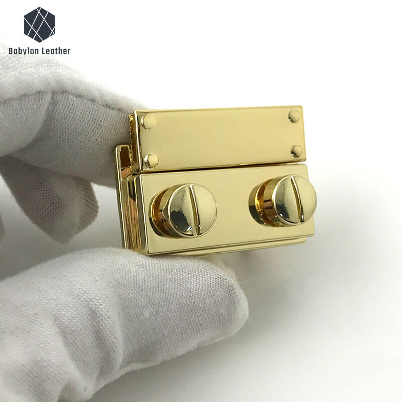Rectangle Creative Bag Press Thumb Lock - Babylon LeatherBabylon LeatherSPTL - 065 - 1 PACK