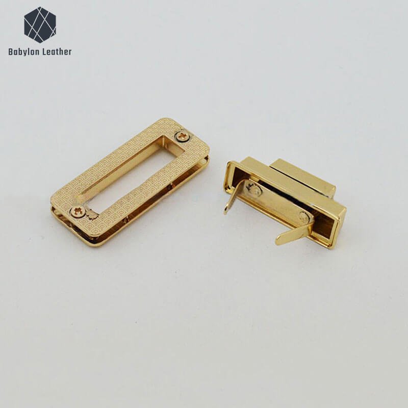 Rectangle Creative Fashion Bag Lock Twist Lock（1 PACK） - Babylon LeatherBabylon LeatherTL-099