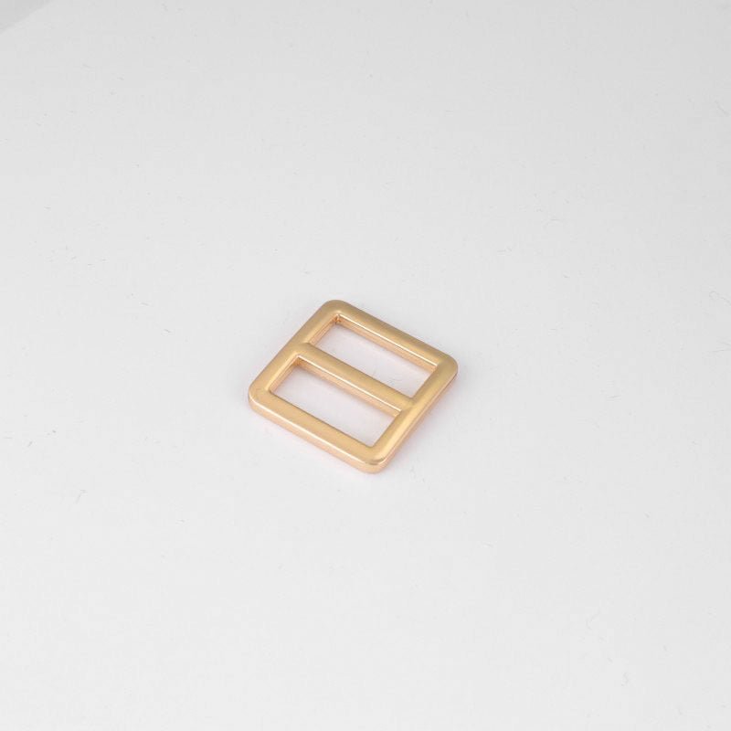 Rectangular Strap Slide Buckle - Babylon Leather - Babylon LeatherBabylon LeatherJY19-Gold-19mm