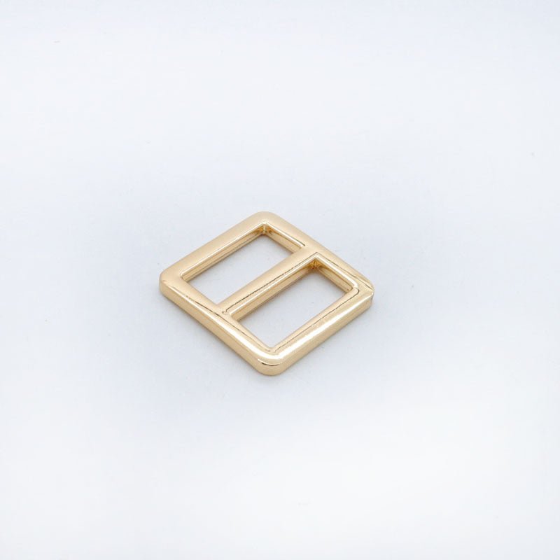 Rectangular Strap Slide Buckle - Babylon Leather - Babylon LeatherBabylon LeatherJY19-Gold-21mm