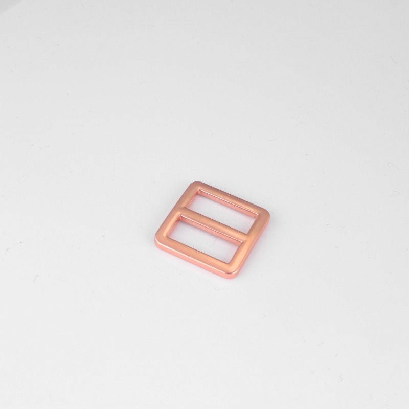 Rectangular Strap Slide Buckle - Babylon Leather - Babylon LeatherBabylon LeatherJY19-Rose Gold-19mm