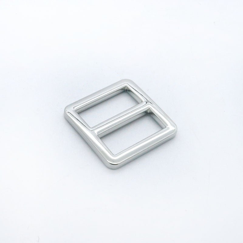 Rectangular Strap Slide Buckle - Babylon Leather - Babylon LeatherBabylon LeatherJY19-Silver-21mm