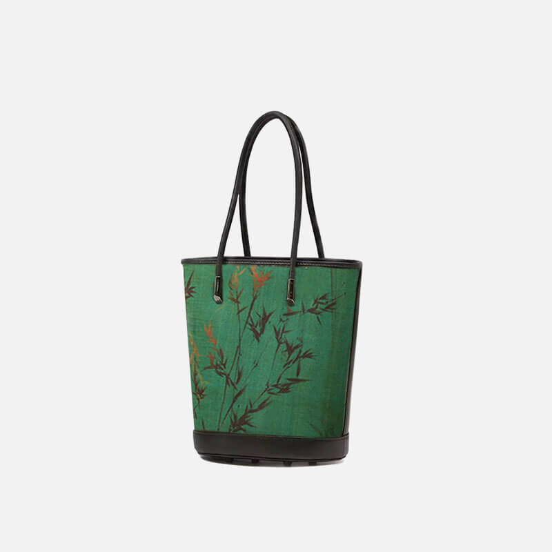 Refined Modern Leather Silk Tote Bag – Babylon Leather - Babylon LeatherBabylon LeatherTX012-Black
