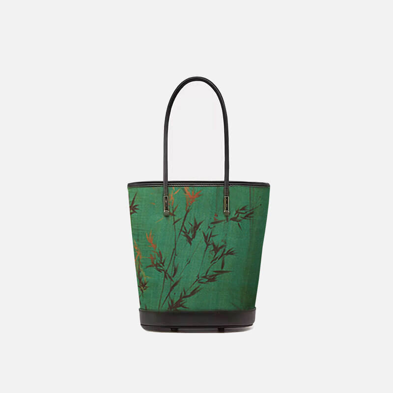 Refined Modern Leather Silk Tote Bag – Babylon Leather - Babylon LeatherBabylon LeatherTX012-Black