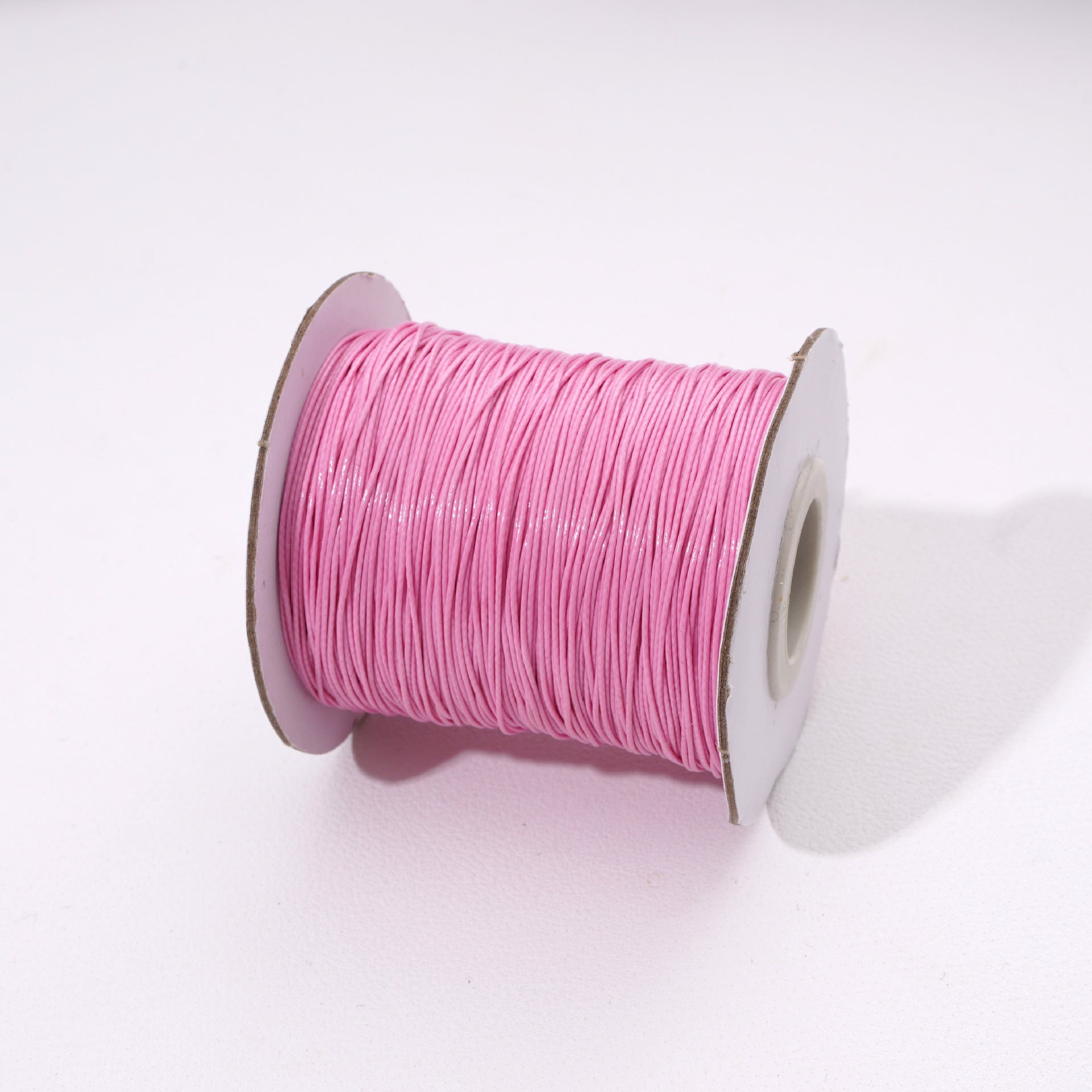 Round Waxed Cord for Leather Braiding and Bag Charm Making - Babylon Leather - Babylon LeatherBabylon LeatherPP33-Nude Pink-0.5mm\10m