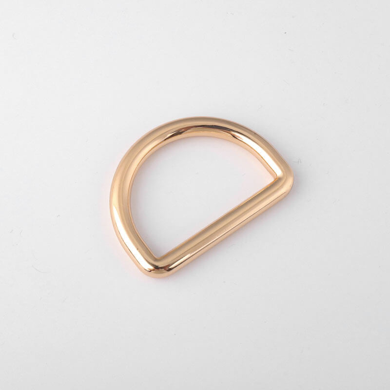 Rounded D-Ring - Babylon Leather - Babylon LeatherBabylon LeatherJY20-Gold-5.5mm-38*24.5mm
