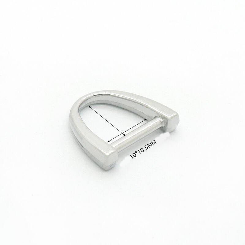 Rounded D-Ring - Babylon Leather - Babylon LeatherBabylon LeatherJY20-Silver-10*10.5mm