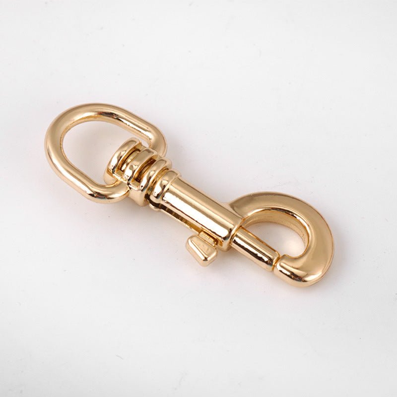 Rounded Swivel Snap Hook - Babylon Leather - Babylon LeatherBabylon LeatherJY13-Gold-11.5mm