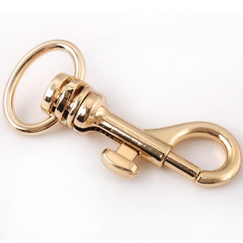 Rounded Swivel Snap Hook - Babylon Leather - Babylon LeatherBabylon LeatherJY13-Gold-12mm