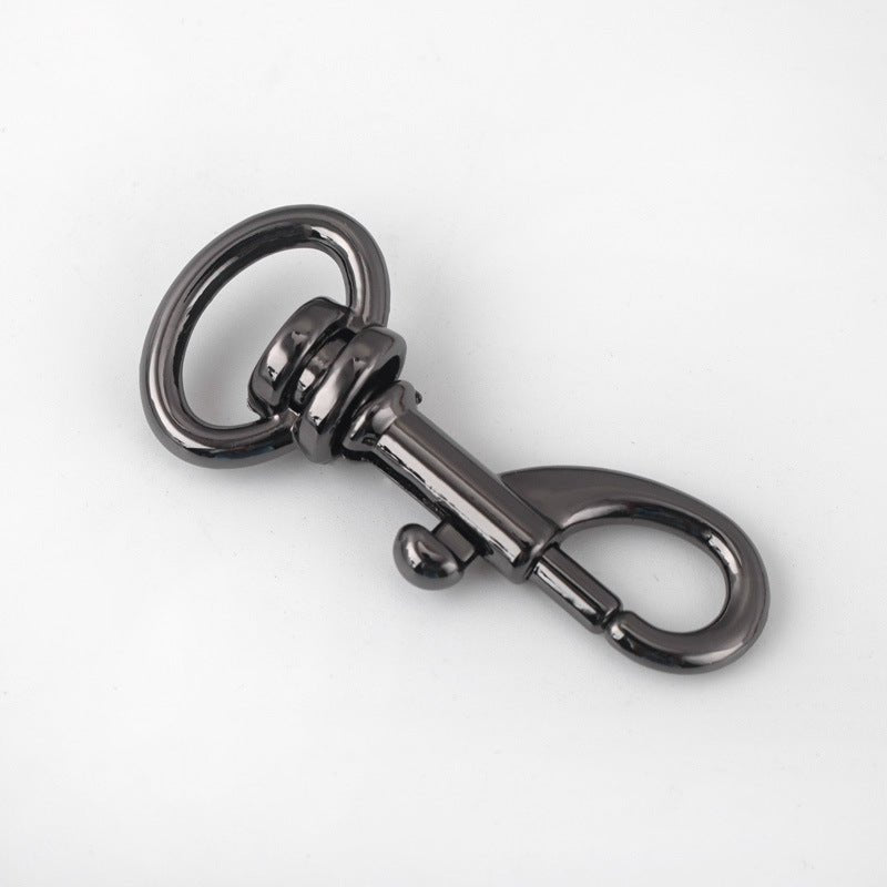 Rounded Swivel Snap Hook - Babylon Leather - Babylon LeatherBabylon LeatherJY13-Gunmetal-12mm