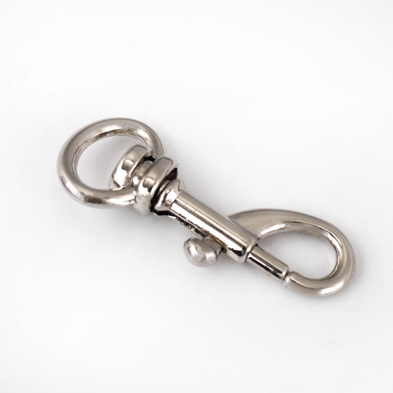 Rounded Swivel Snap Hook - Babylon Leather - Babylon LeatherBabylon LeatherJY13-Silver-12mm