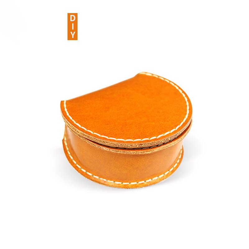 Saddle Coin Purse Veg Tanned Leather DIY Kit – Babylon Leather - Babylon LeatherBabylon LeatherCY21-Yellow