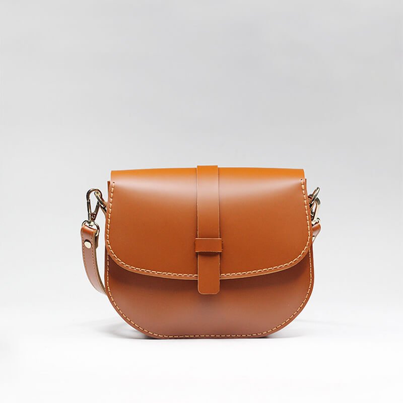Saddle Crossbody Bag Top Grain Leather DIY Kit – Babylon Leather - Babylon LeatherBabylon LeatherCY23-Yellow