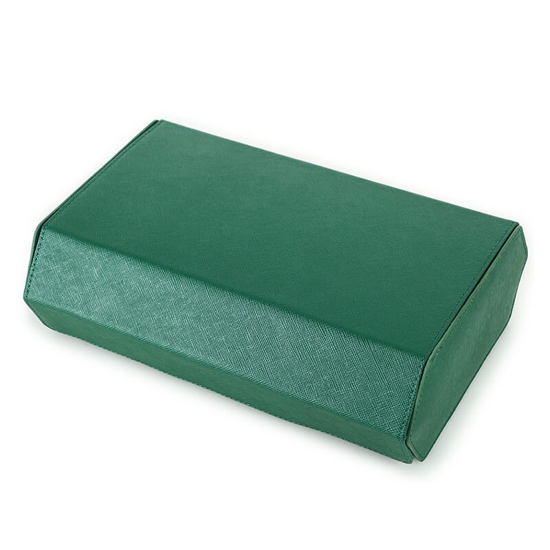 Saffiano Leather Watch Storage Case 8 Slots – Babylon Leather - Babylon LeatherBabylon LeatherSD06-Green
