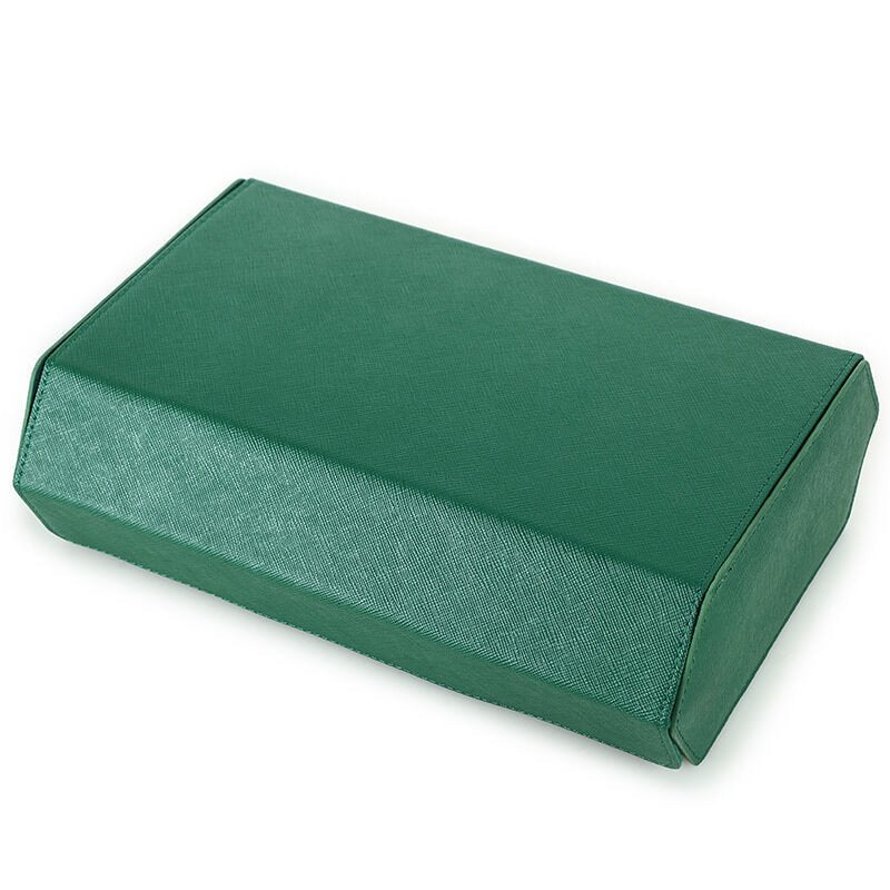 Saffiano Leather Watch Storage Case 8 Slots – Babylon Leather - Babylon LeatherBabylon LeatherSD06-Green