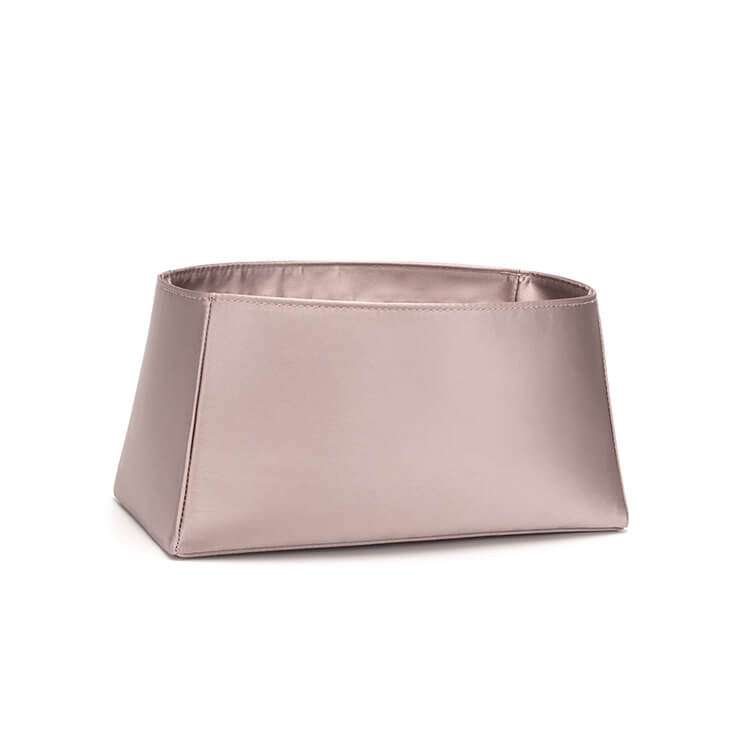 Satin Bag Insert Organizer for Lady Bag-Style Handbags - Babylon LeatherBabylon LeatherJS01-Pink-12cm-Open Top