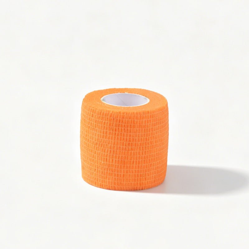 Self-Adhesive Elastic Finger Wrap for Leathercraft Protection - Babylon LeatherBabylon LeatherPP15-Orange-Yellow-2.5cm*4.5m