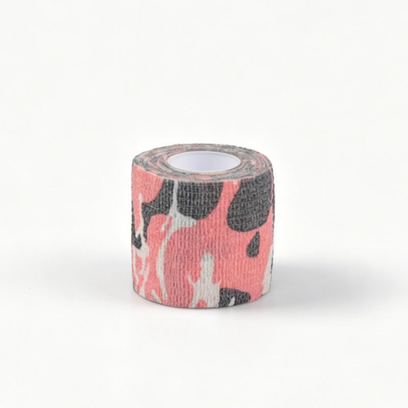 Self-Adhesive Elastic Finger Wrap for Leathercraft Protection - Babylon LeatherBabylon LeatherPP15-Pink Camouflage-2.5cm*4.5m