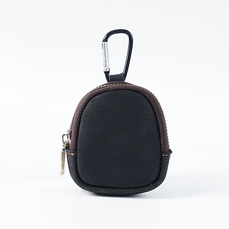 Shell-Shape Zip Coin Purse – Babylon Leather - Babylon LeatherBabylon LeatherAN67-Black