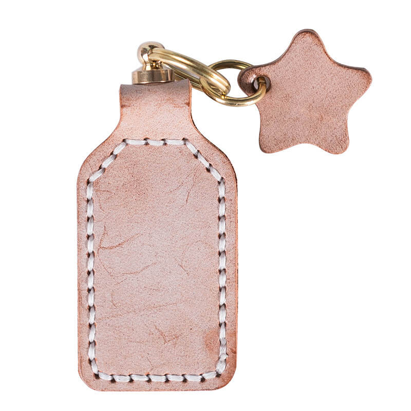Shooting Star Bottle Keychain DIY Leather Kit – Babylon Leather - Babylon LeatherBabylon LeatherLZ67-Black