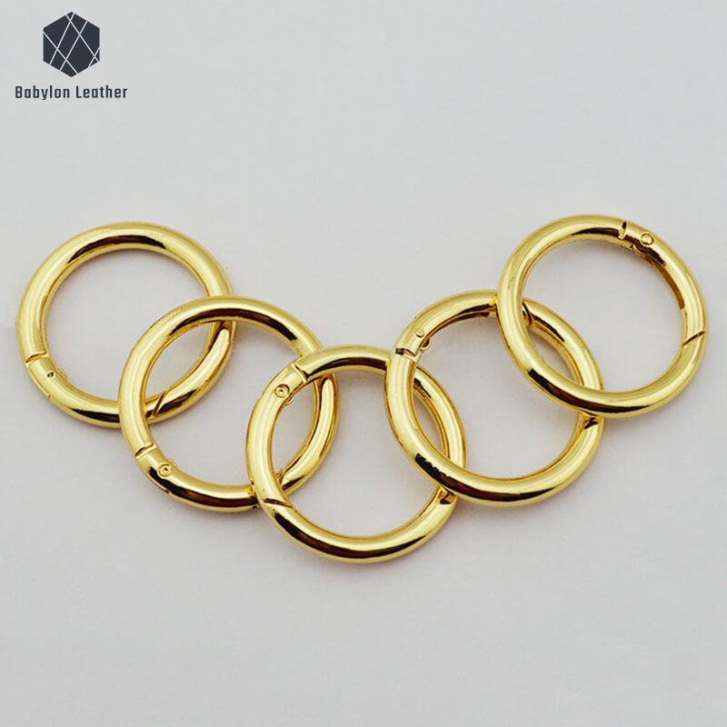 Shoulder Strap Adjuster Spring Gate O Ring（2 PACK） - Babylon LeatherBabylon LeatherSGOR-005