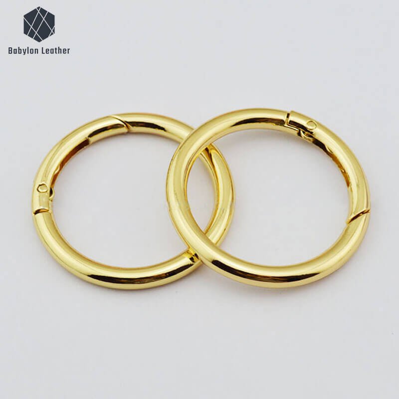 Shoulder Strap Adjuster Spring Gate O Ring（2 PACK） - Babylon LeatherBabylon LeatherSGOR-005
