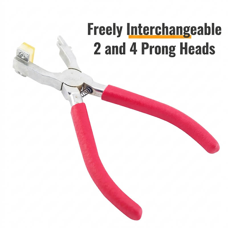 Silent Diamond Pricking Iron Plier S2 Tool Steel Upgraded – Babylon Leather - Babylon LeatherBabylon LeatherXH22-2 Prong + 4 Prong