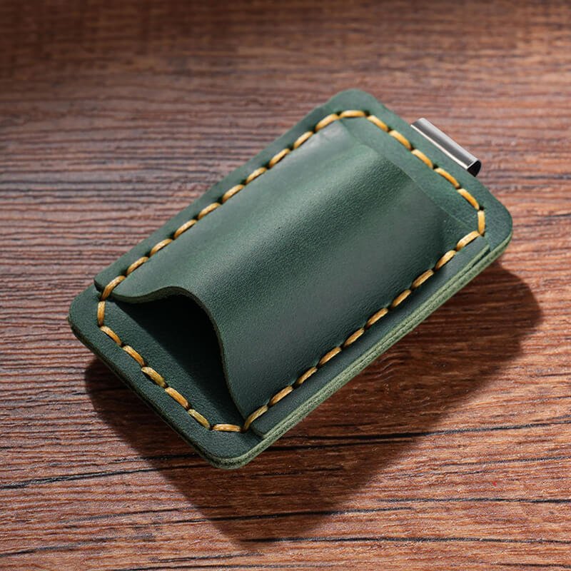 Single Pen Loop Traveler's Notebook – Babylon Leather - Babylon LeatherBabylon LeatherAN02-Dark Green