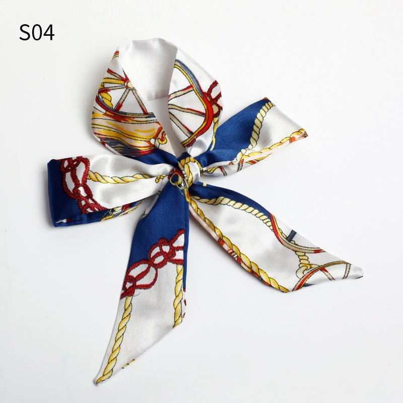 Skinny Scarf Ribbon for Bag Handles and Hair - Babylon Leather - Babylon LeatherBabylon LeatherPP28-S04