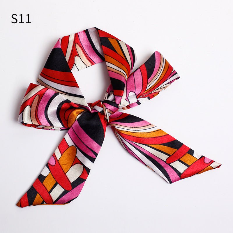 Skinny Scarf Ribbon for Bag Handles and Hair - Babylon Leather - Babylon LeatherBabylon LeatherPP28-S11